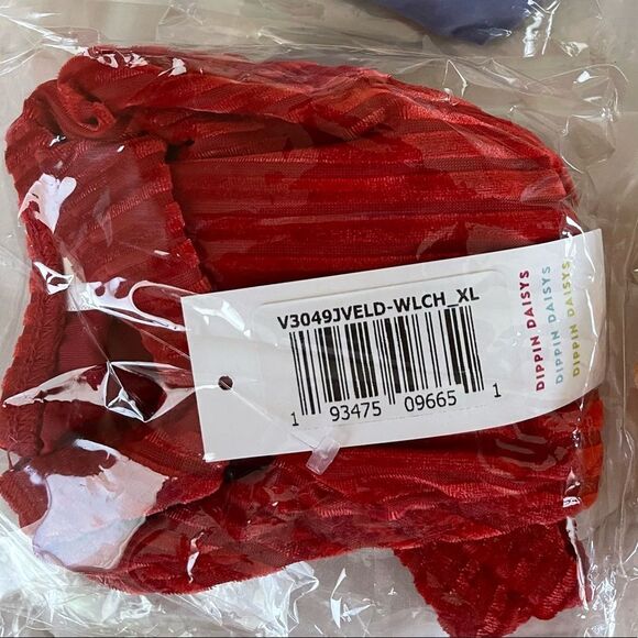 Dippin Daisys Velvet Rib SEAPORT Thong Bikini Bottom - Picture 5 of 14